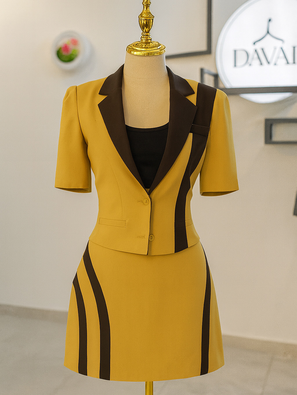 Amber Noir Two-Piece