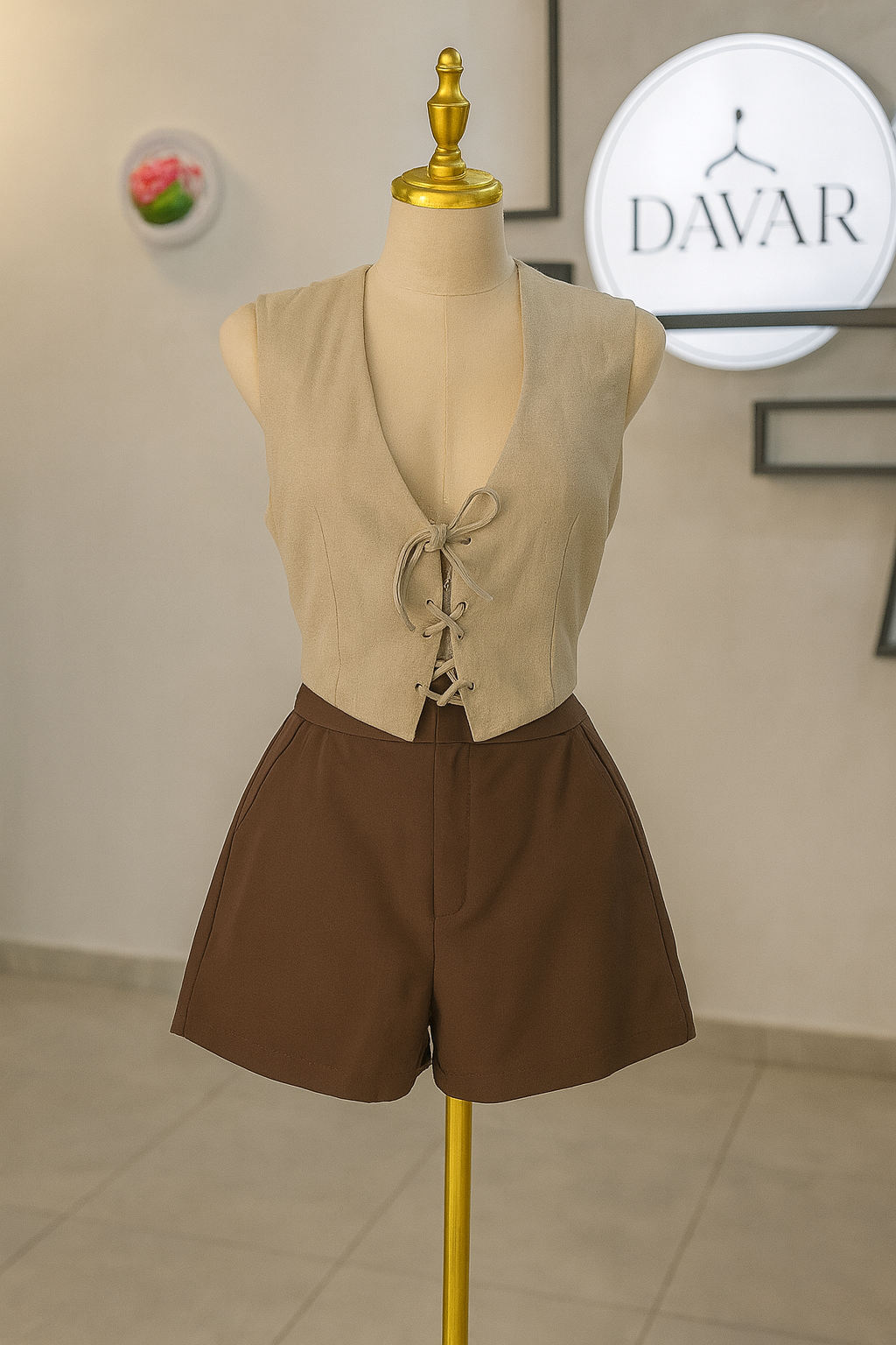Sahara Lace Up Set